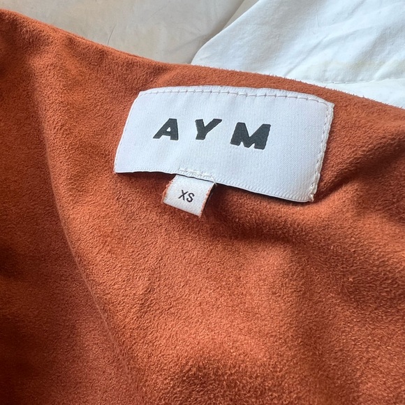 Chic Rust Mini Dress - Picture 3 of 4